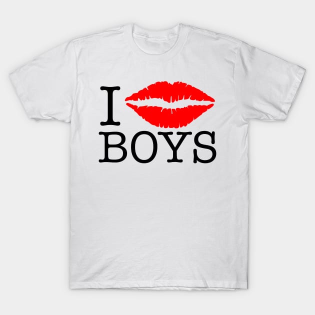 i kiss boys T-Shirt by chromatosis